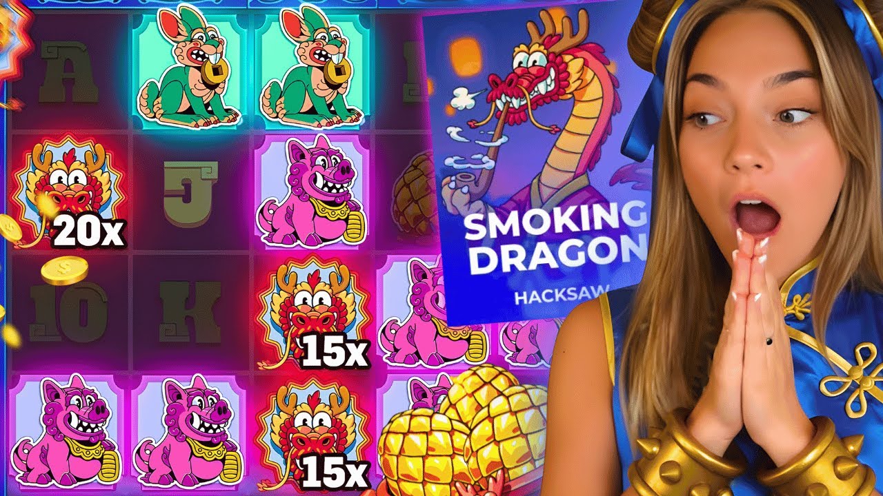 AVALANCHE DE BONUS A 50 € SUR LA NOUVELLE SMOKING DRAGON