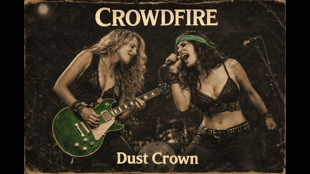 CROWDFIRE - Dust Crown [Hard Rock / Metal] (FULL ALBUM)