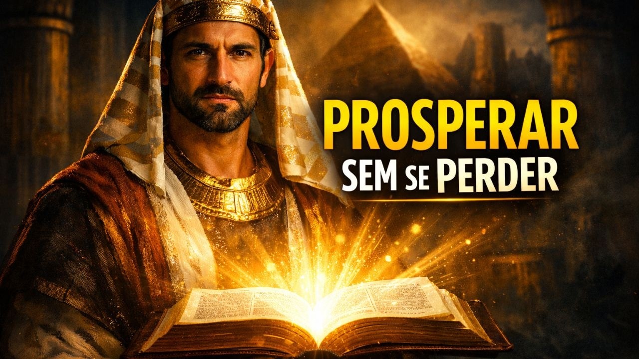 V042 - A SABEDORIA QUE TRANSFORMOU JOSÉ EM GOVERNADOR - NÃO FOI SORTE, FOI PROPÓSITO! Gênesis 41!