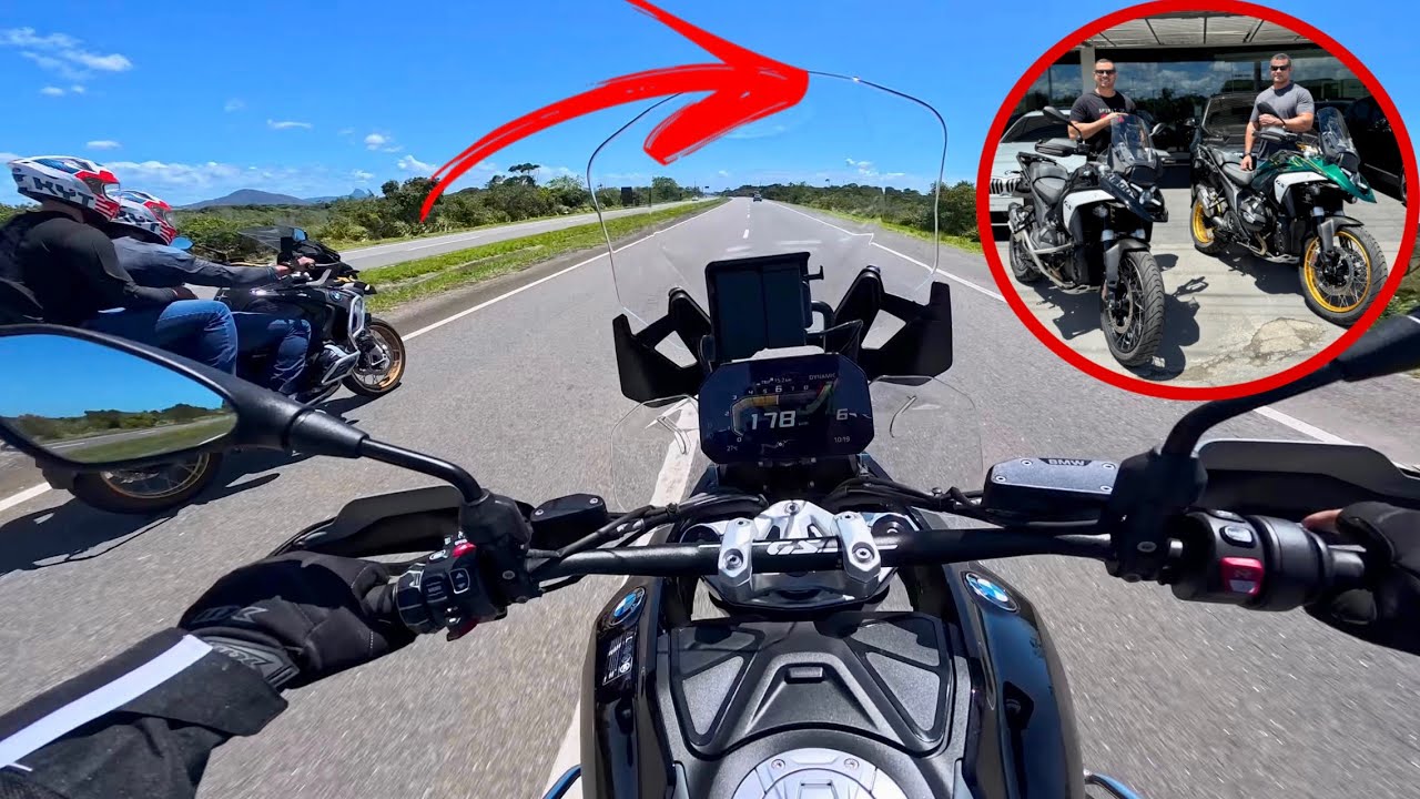 INDO BUSCAR A NOVA MOTO DO MEU IRMÃO! BMW R 1300 GS OPTION 719 - PORQUE TROCAR UMA ADV EM UMA MENOR?