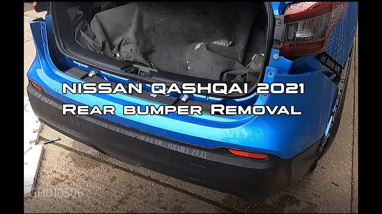 Qashqai rear bumper removal