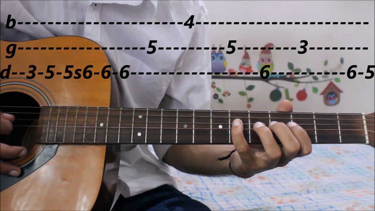 Leads/Tabs - Mere Rashke Qamar - Baadshaho - Complete guitar lesson tabs - junaid