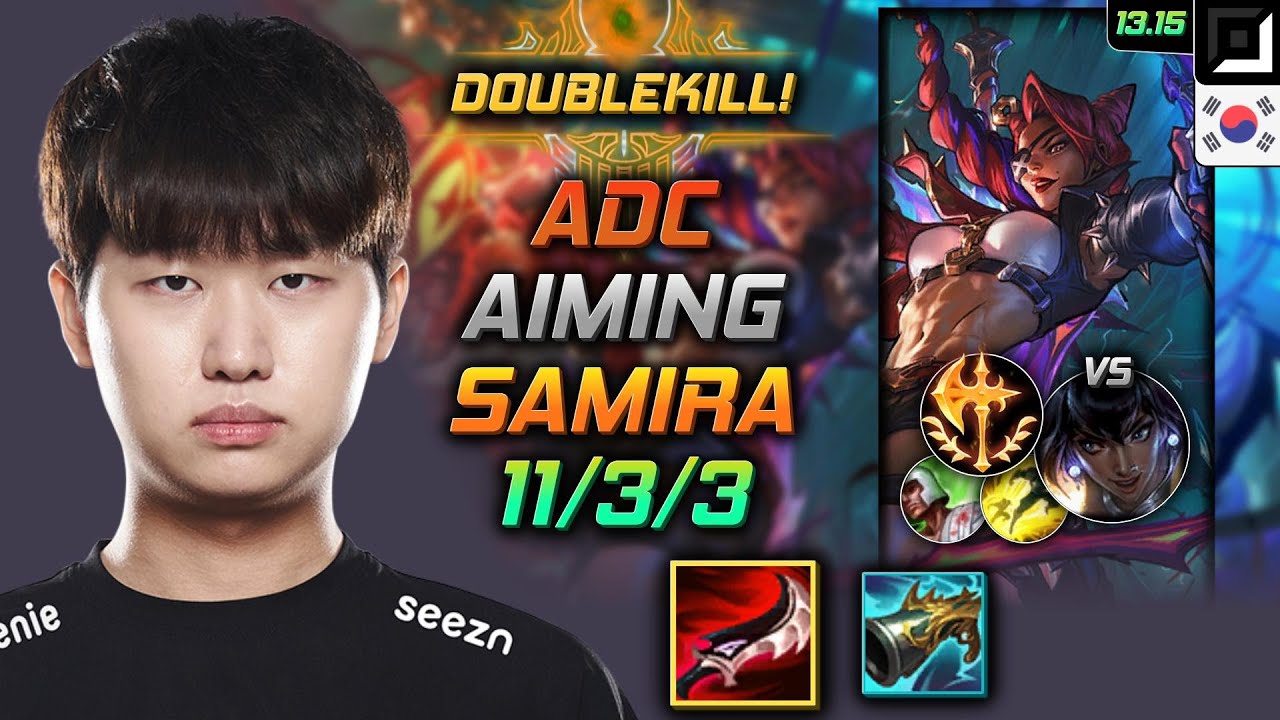 Samira Adc Build Aiming Duskblade of Draktharr Conqueror - LOL KR GrandMaster Patch 13.15