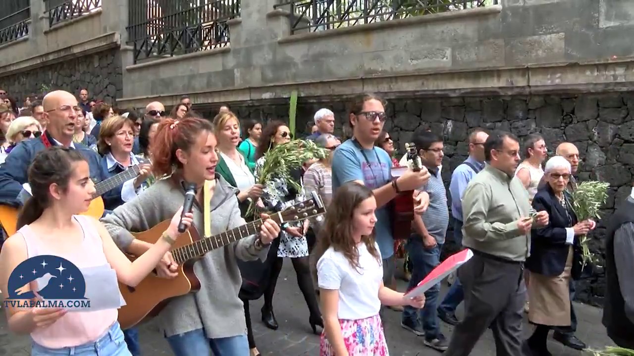 Domingo de Ramos en Santa Cruz de La Palma