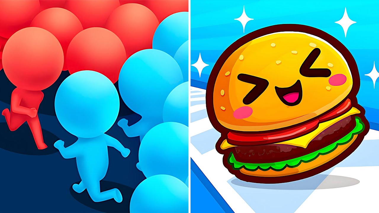 FOOD RUN VS COUNT MASTER 3D🫐🍑🍒 Levels 9999 Max Update 2026 GOOD Gameplay NW11