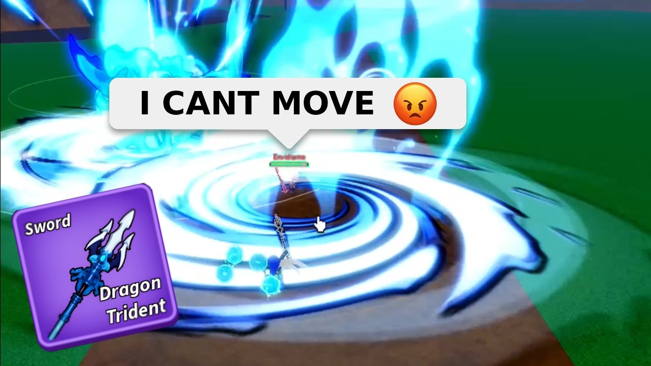 Dragon Trident in Blox Fruits is SPAMMER... 🤡| PvP Bounty Hunting
