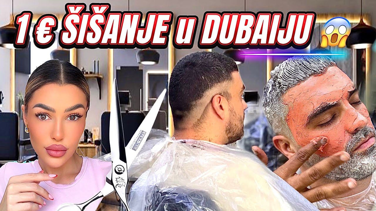 Bili smo kod NAJJEFTINIJEG FRIZERA u DUBAIJU 😱 1 EURO ŠIŠANJE