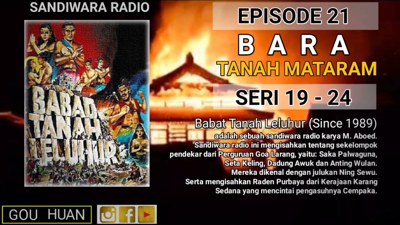 Seri 19 - 24 | Episode 21 | Bara Tanah Mataram || Babat Tanah Leluhur
