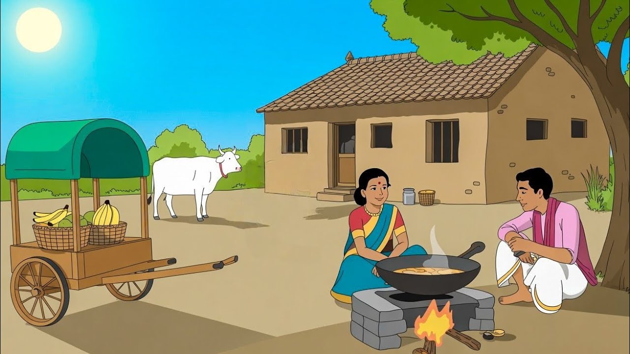 ईमानदार आदमी । Hindi Story । Cartoon Video । Moral Story। Kahaniyan 