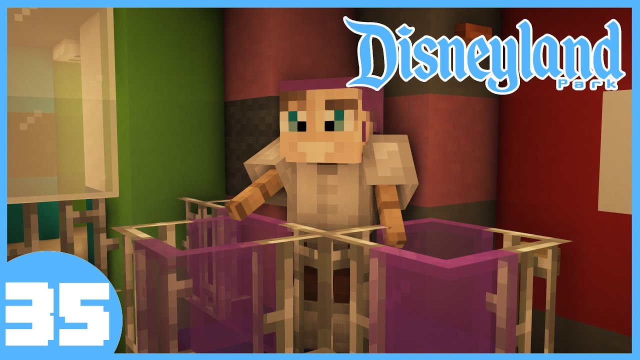 Buzz Lightyear Astro Blasters! - Minecraft Disneyland Build Part 35