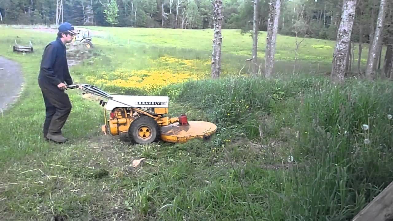 Gravely Commercial 12 Bush hogging
