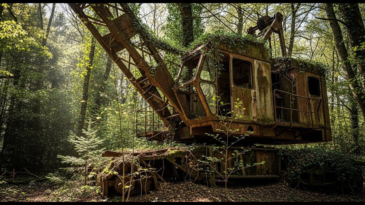 Left to Decay in the Forest — The Full Restoration of a Rusted Machine