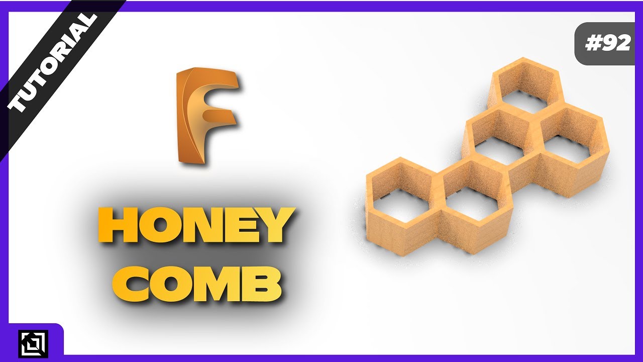 Design a Honey Comb in Fusion 360 | Fusion 360 Tutorial 2021 | It’s made EZy