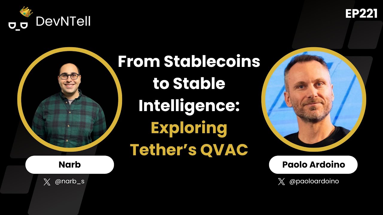 DevNTell - Running LLMs Locally &ndash; Tether's Paolo Ardoino Reveals Decentralized AI Platform QVAC