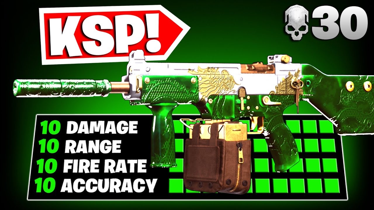 the *BURST* KSP 45 SMG in WARZONE SEASON 3! BEST "KSP" CLASS SETUP/LOADOUT! (COLD WAR WARZONE)