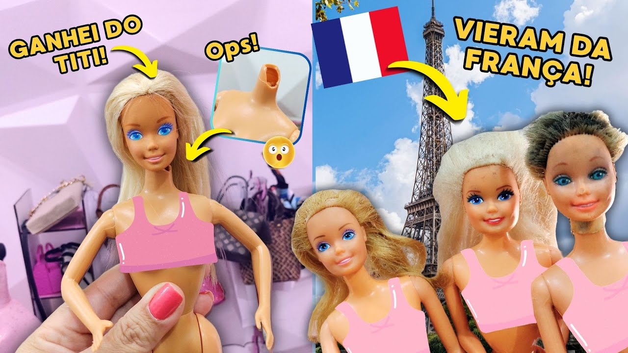 Recebi uma boneca do Titi Fabri e uma surpresa direto da França!