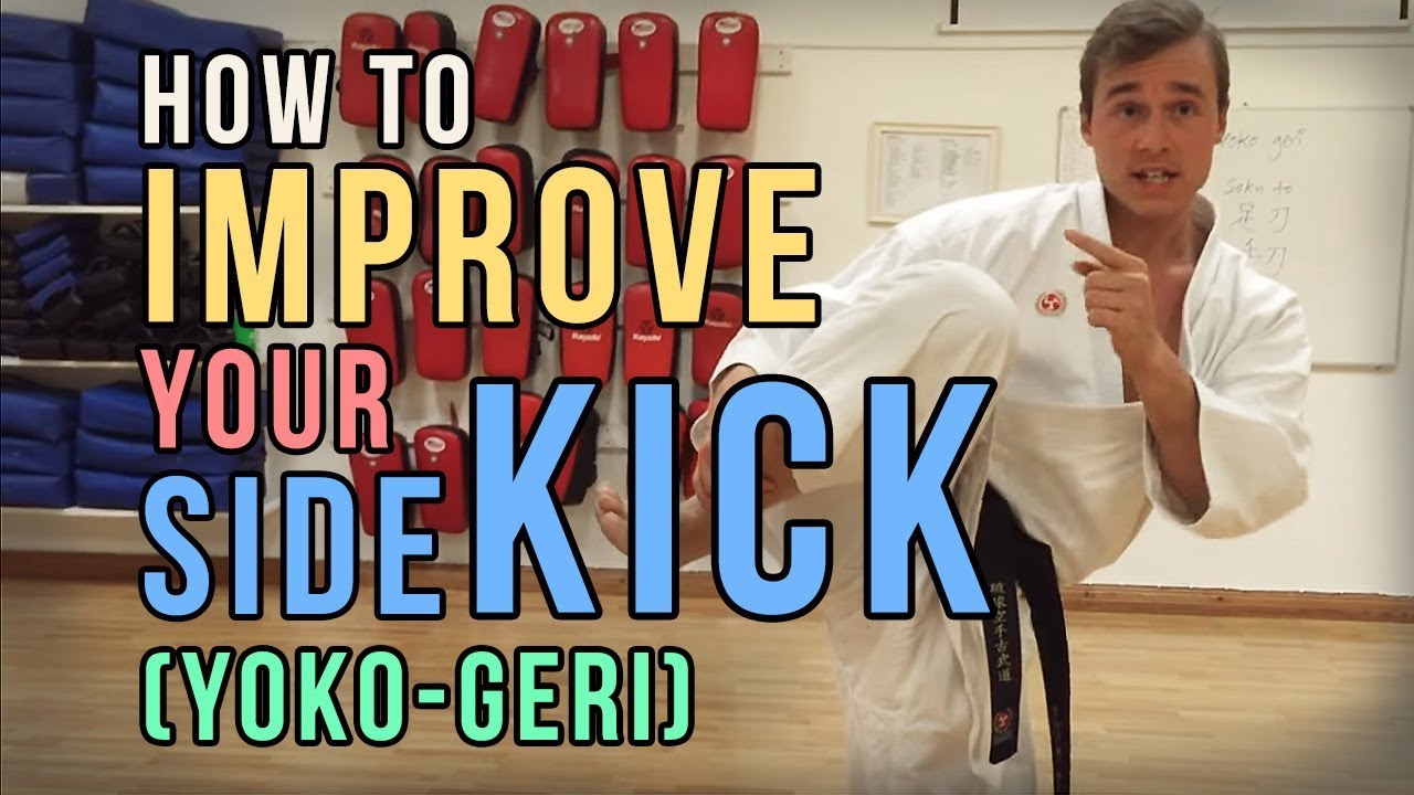 Amazing SIDE KICK Exercise (Yoko Geri) by Jesse Enkamp
