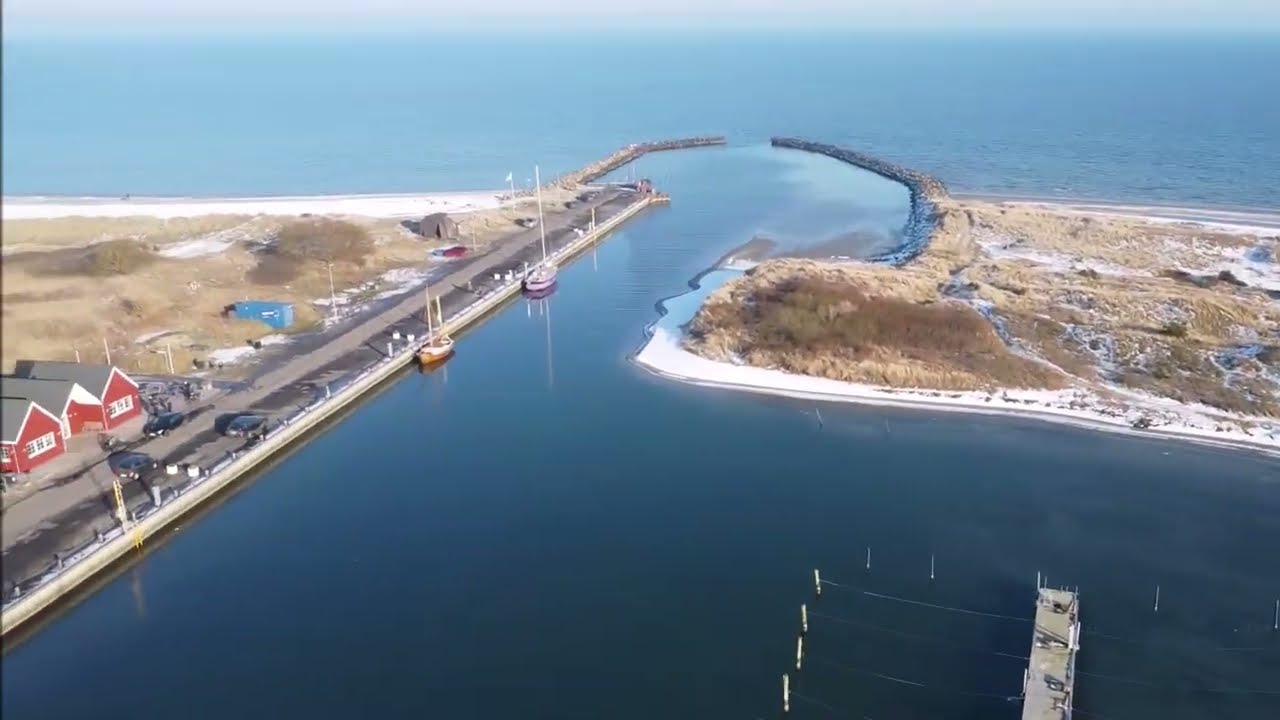 Vinterferie ved Hou Lystbådehavn. 2025