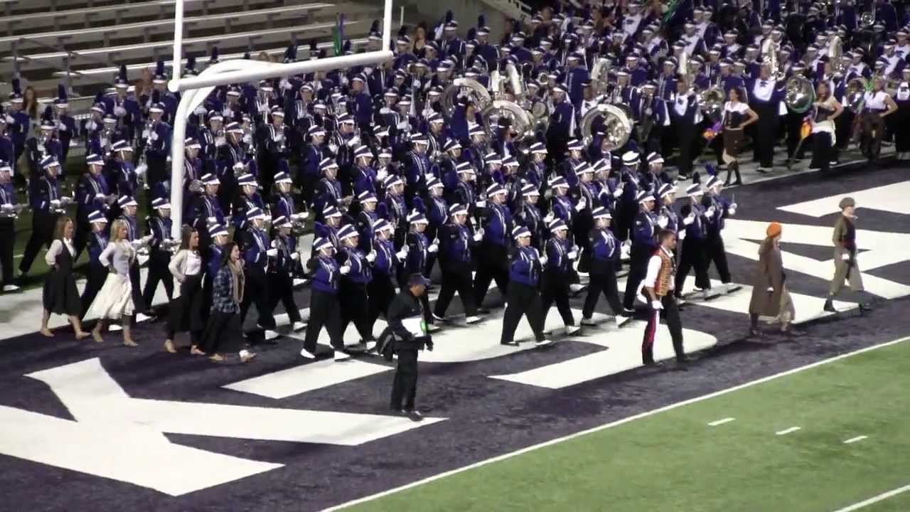 Kansas State Marching Band Les Miserables 10-19-2013 Part 1