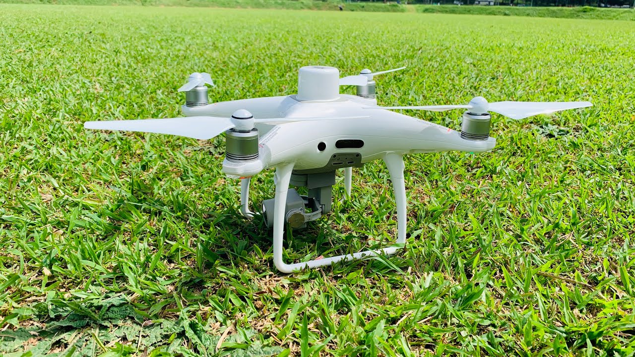 Drone (DJI Phantom 4 RTK) used for surveying, Mapping (sinhala and english)
