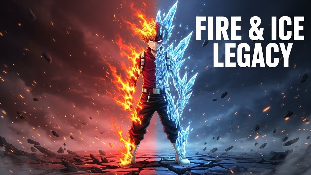 🔥❄️ RAP DO SHOTO TODOROKI – Fire & Ice Legacy | My Hero | Rap Anime