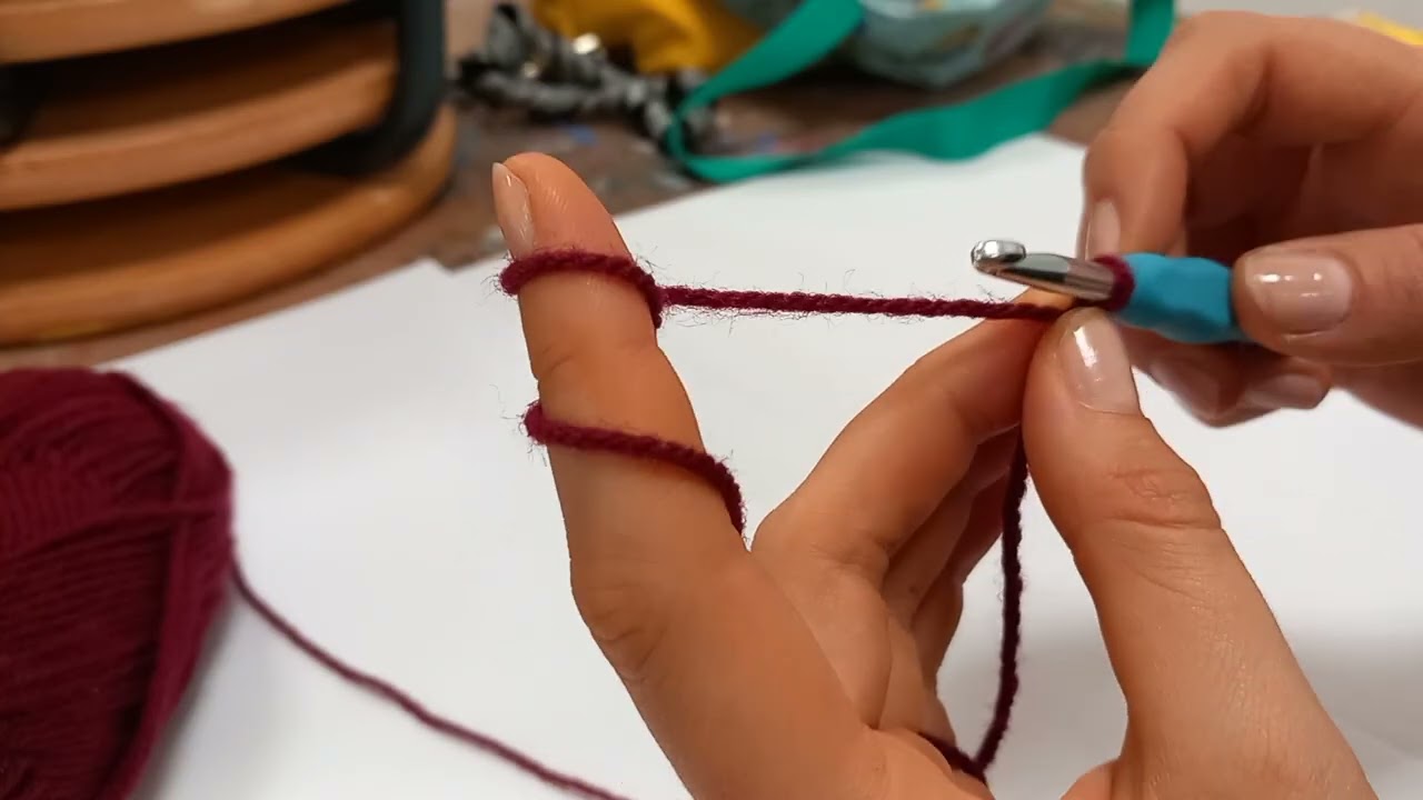 Häkeltutorial für Anfänger (deutsch) - Video 2: Luftmaschen häkeln