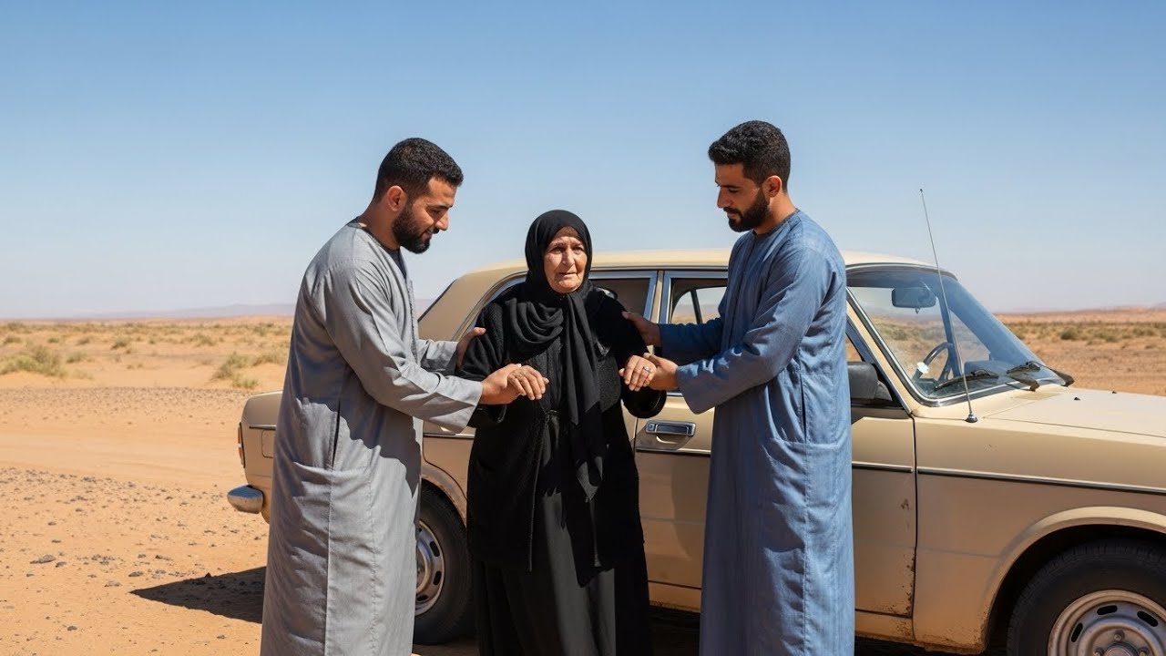ألقوا جدتهم العمياء في الصحراء ظنًّا أنها عبء… وبعد أسبوع انكشف سرّ ثروتها بالملايين! 😱