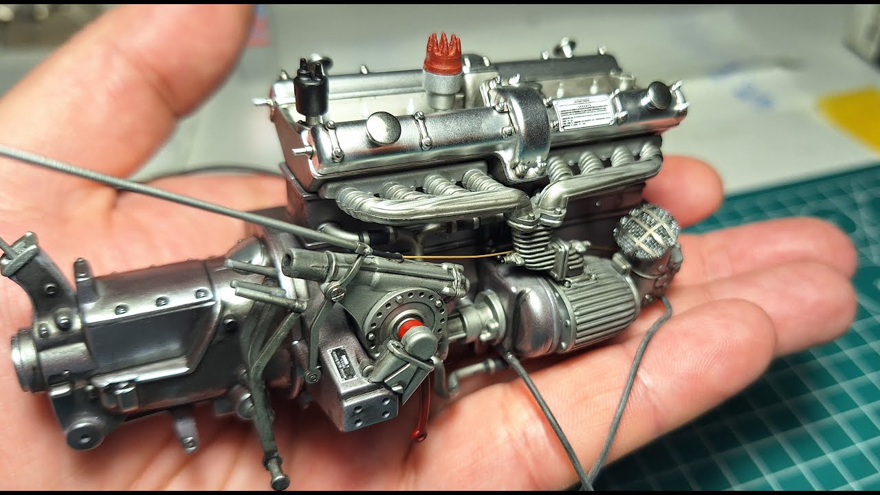 Alfa Romeo 8C 2300 Roadster Italeri 1/12 Part-2