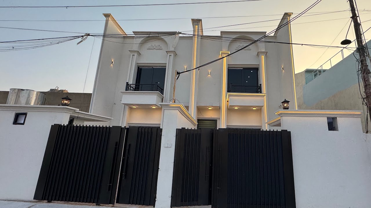 بيتين للبيع مساحة كل بيت ١٠٠ متر طابو صرف كركوك حي العسكري 