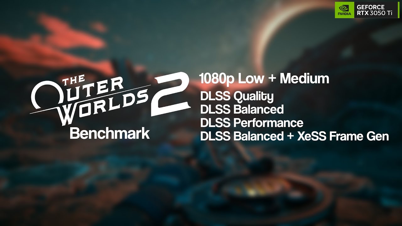 The Outer Worlds 2 | Benchmark [RTX 3050 Ti Laptop + Ryzen 7 5800H]