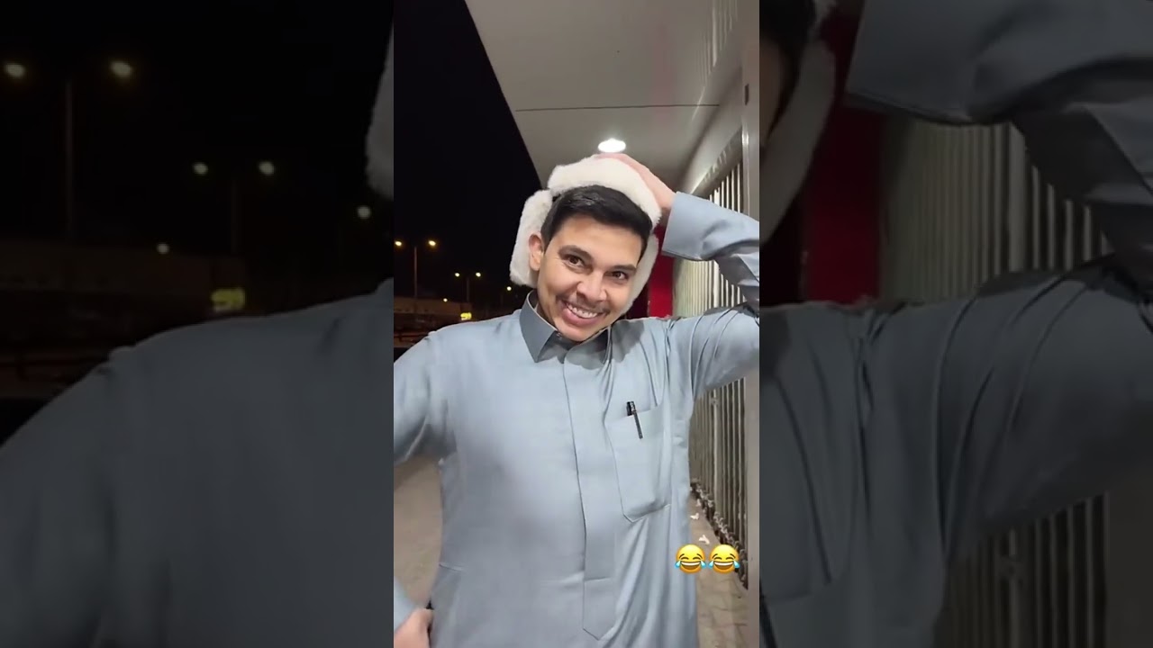 ‏أبوحور وصل للرياض😍😂