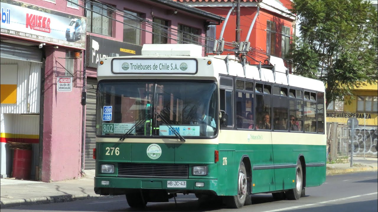 Trolebuses de Valparaíso - Chile