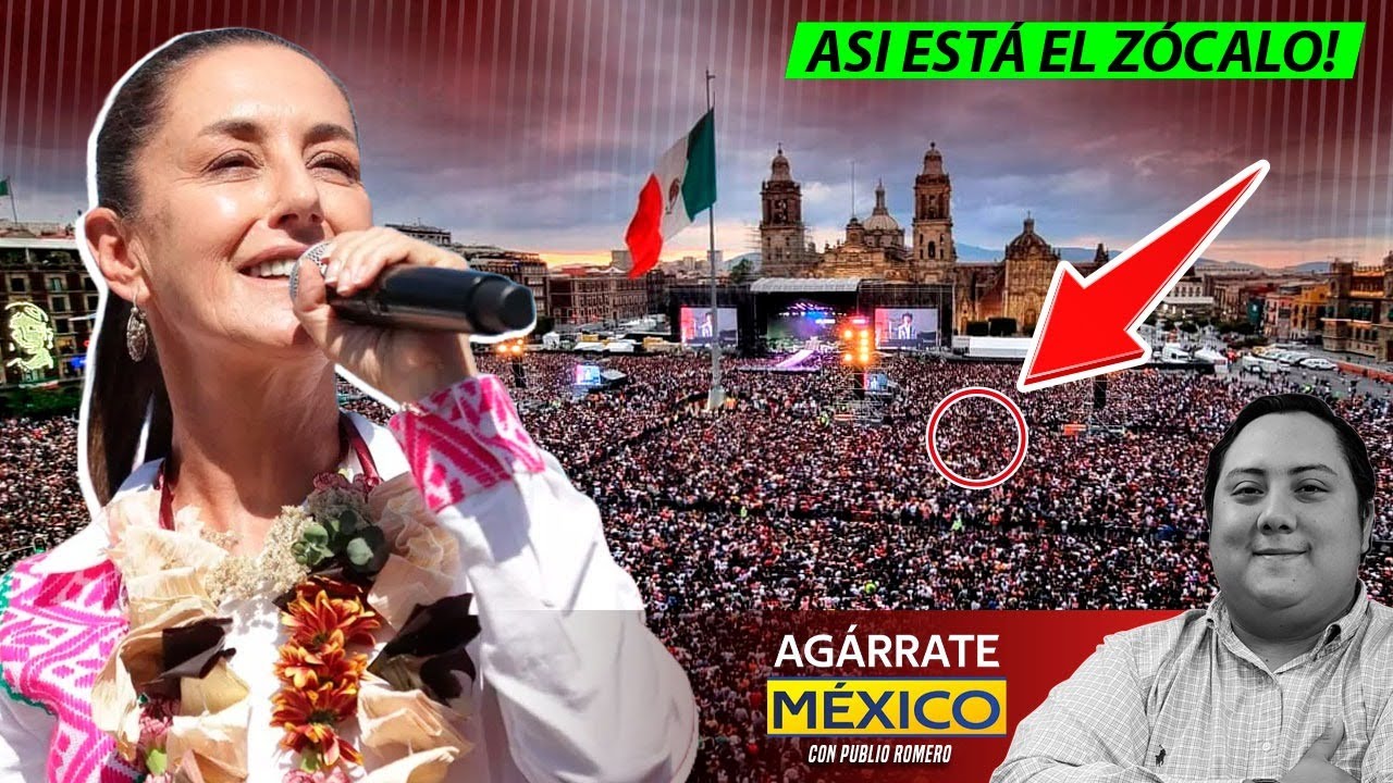 ARRANCAMOS! ZÓCALO COMIENZA A LLENARSE, XÓCHITL LA VUELVE A PENDEJEAR, SE PONDRA MEJOR