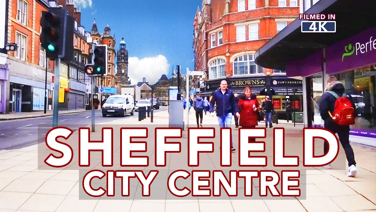 SHEFFIELD CITY TOUR - The Moor to Sheffield Town Hall