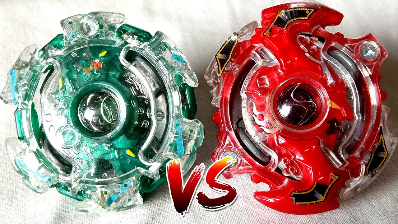 KAISER KERBEUS VS STORM SPRIGGAN BEYBLADE BURST DUAL LAYER BATTLE