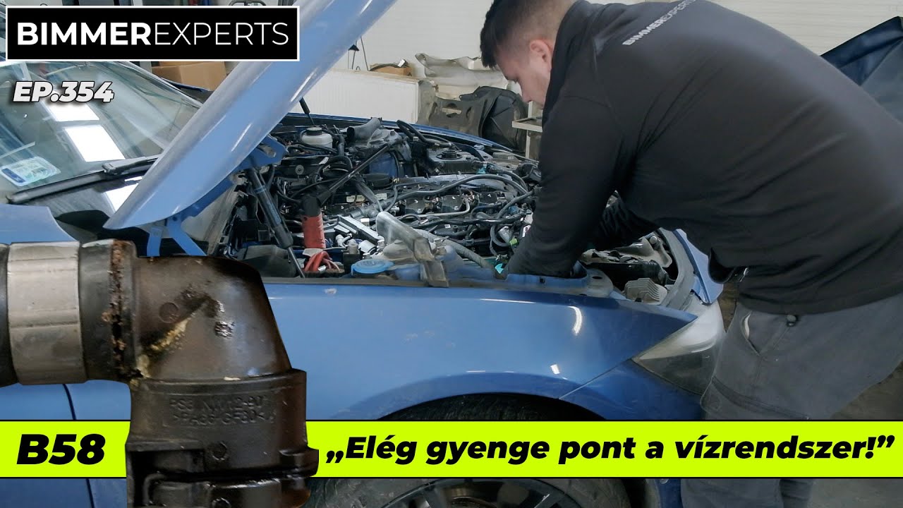 BMW B58 motor: ,,Elég gyenge a vízrendszer, a hűtést nem vették komolyan