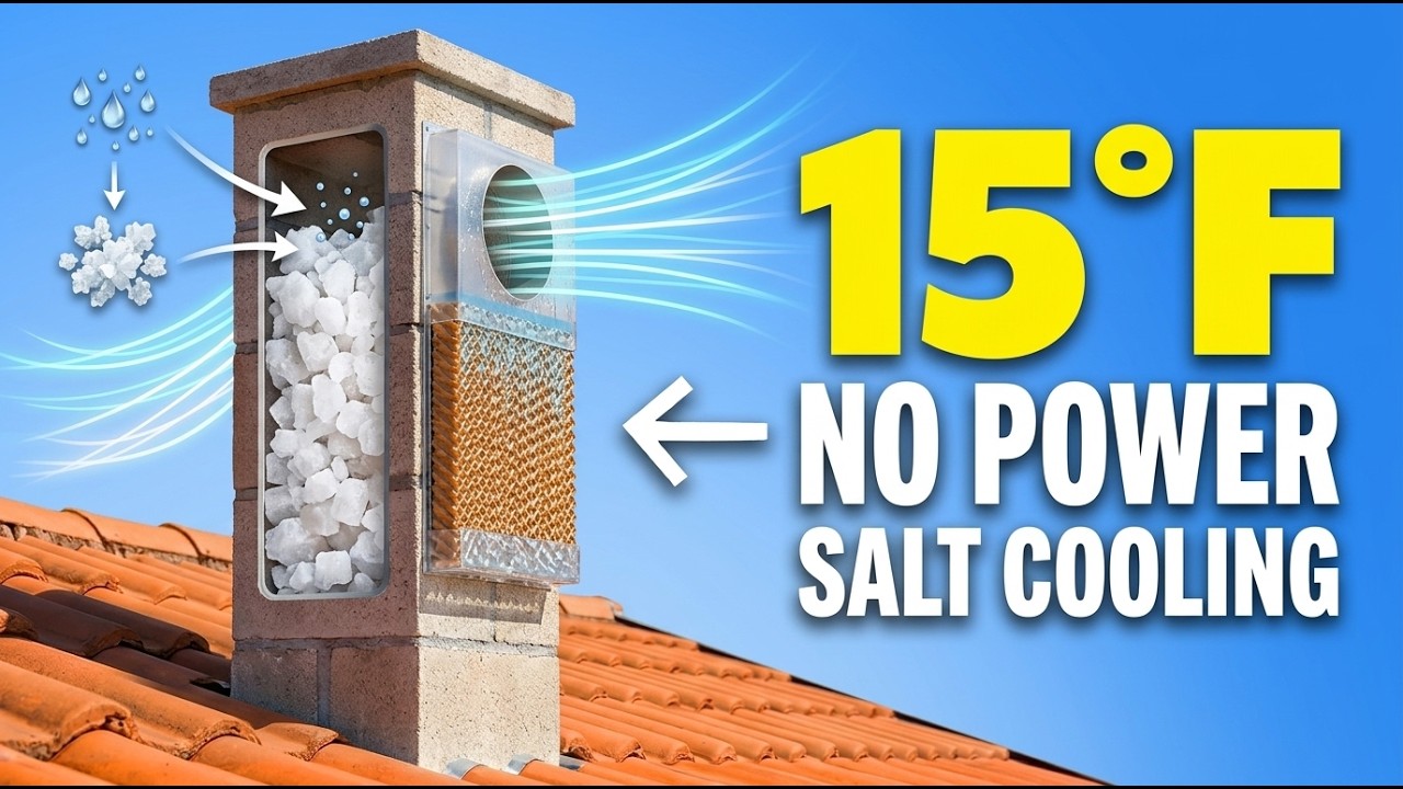 This $20 Salt Chimney Cools Any Humid Home 15&deg;F WITHOUT Power. Why Did Big AC Bury It?