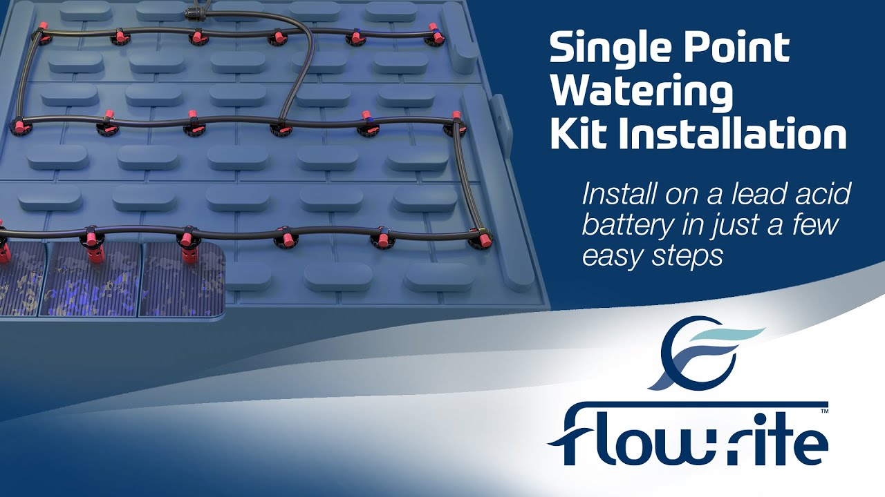 Flow-Rite Single Point Watering Kit Installation