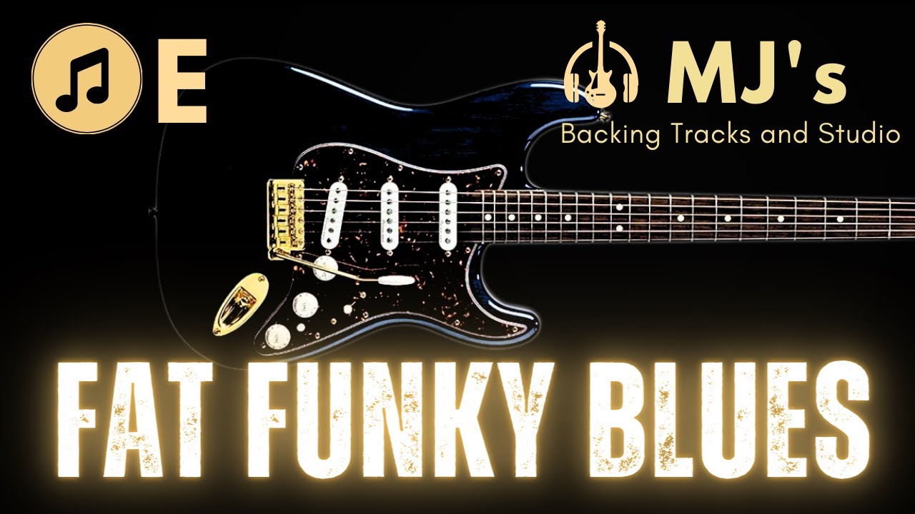 Fat Funky Blues in E | Guitar Backing Track