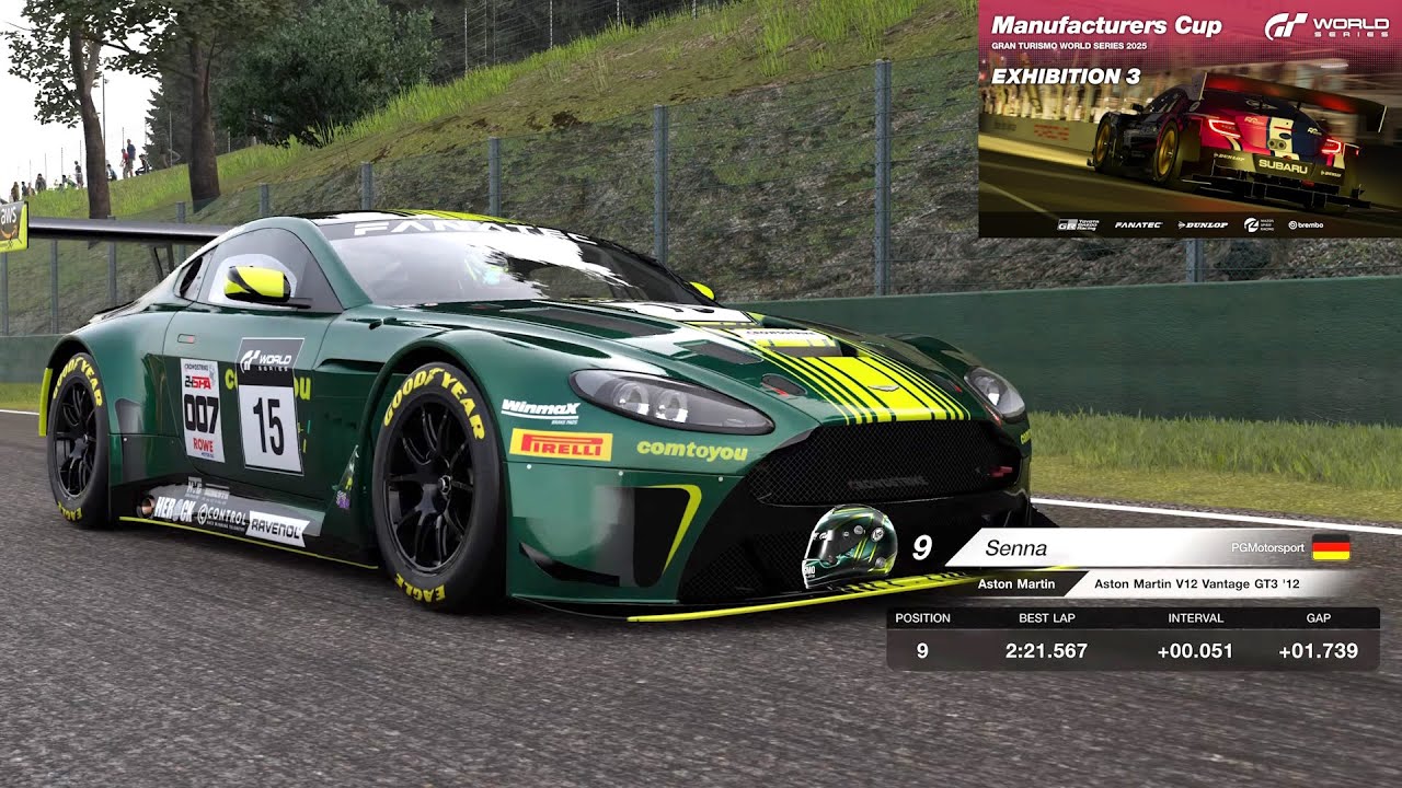 Gran Turismo 7 | World Series 2025 - Exhibition 3 | Manufacturers Cup - Round 1 | Onboard
