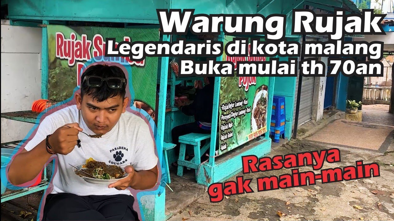 Cobain Rujak Sumba Pojok! Rujak Cingur Legendaris Sejak 70an, Rasanya Gak Main-main #Njeglak2