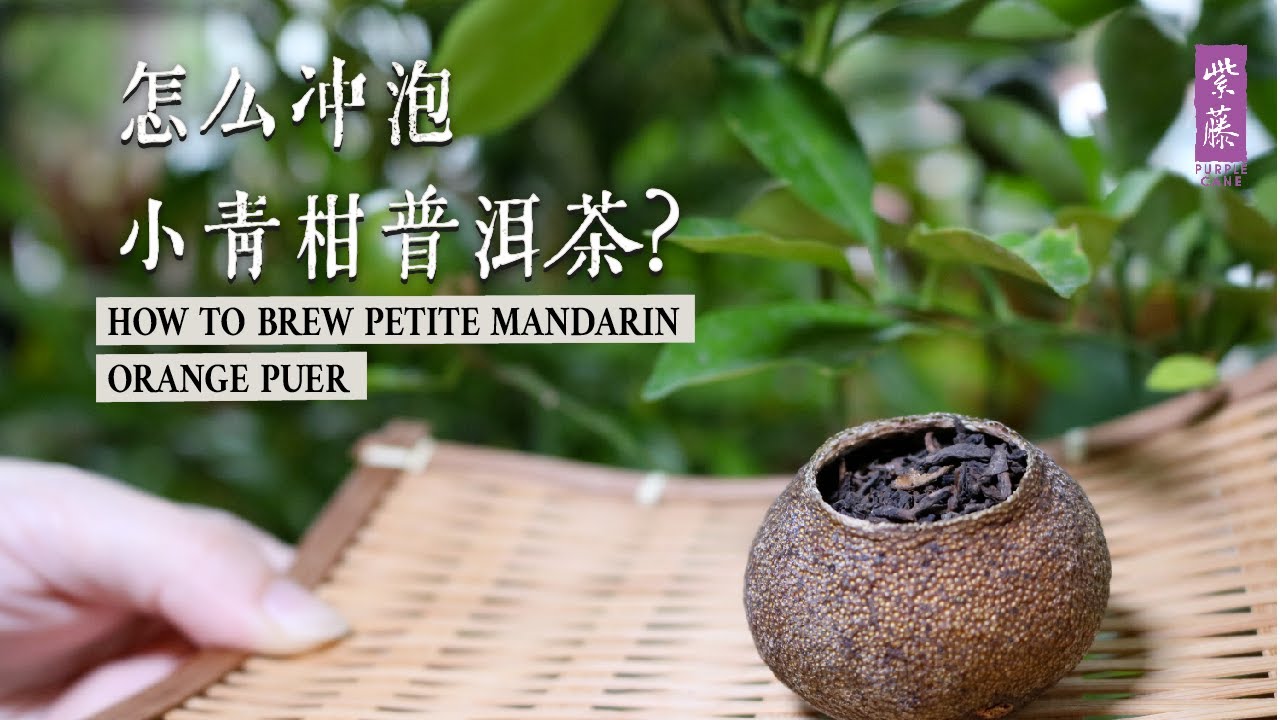 怎么冲泡小青柑普洱茶？How To Brew Petite Mandarin Orange Puer？