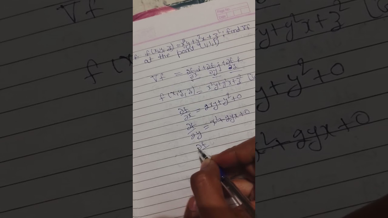 Vector calculus Important questions 