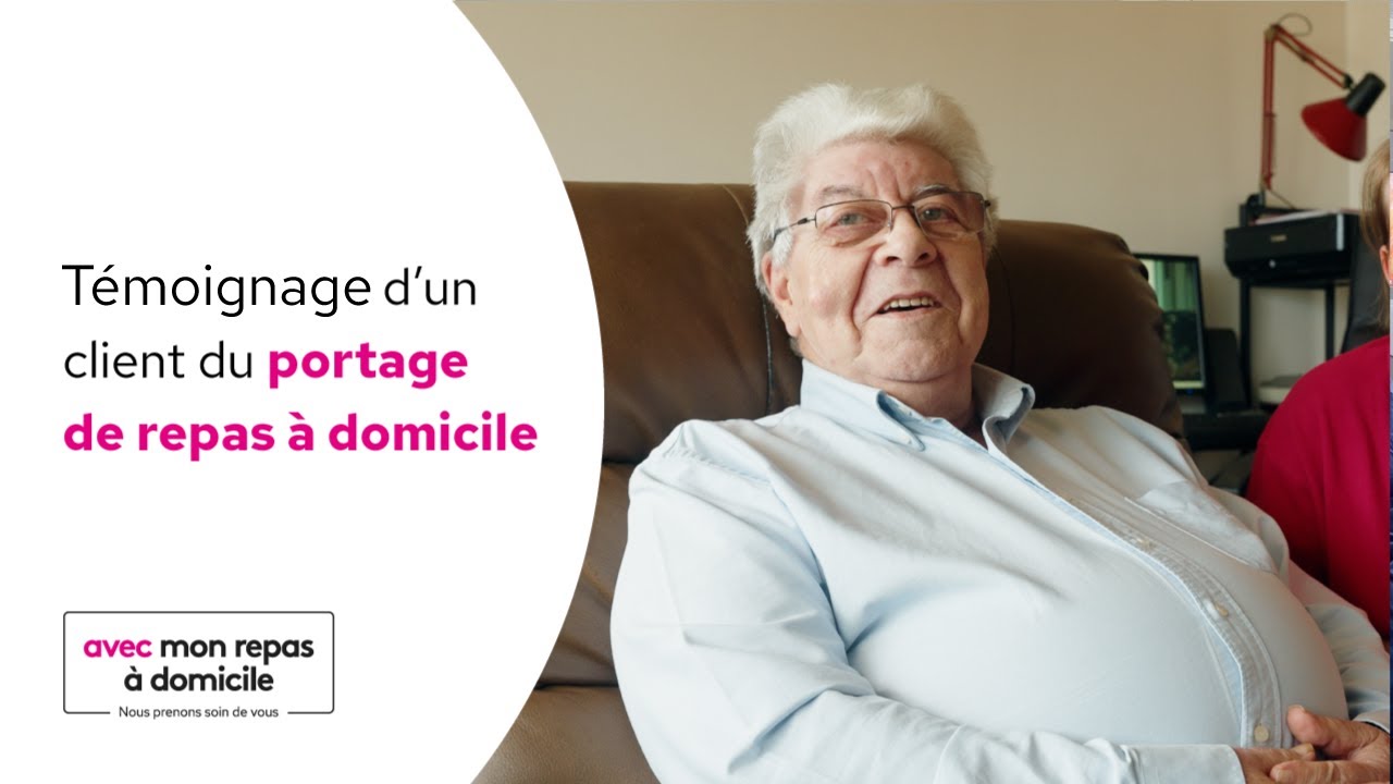 Témoignage client - Avec mon repas à domicile - avec.fr