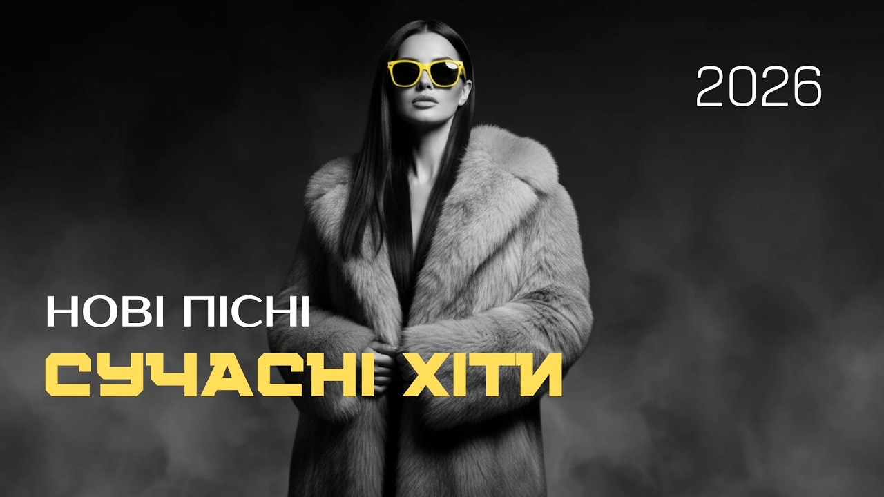 Сучасні хіти 2026 - нові пісні, які захоплюють! Музика онлайн