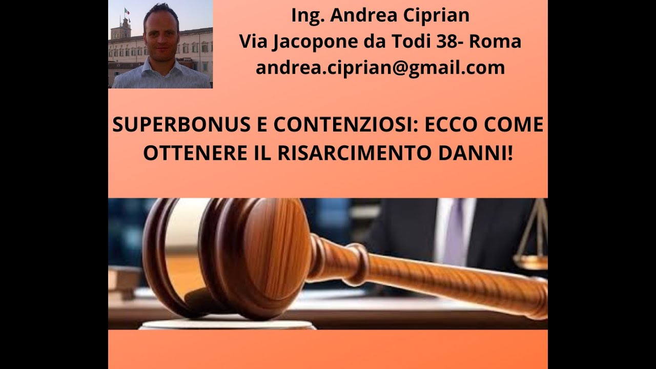 Superbonus e Contenziosi: Ecco Come Ottenere il Risarcimento Danni!