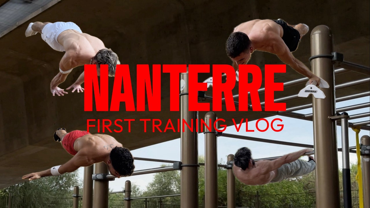 FIRST TRAINING IN NANTERRE - CALISTHENICS VLOG (ITA)