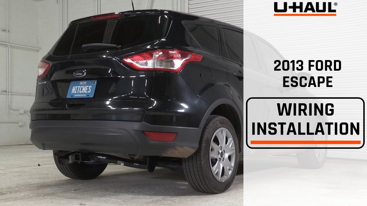 2013 Ford Escape Trailer Wiring Installation
