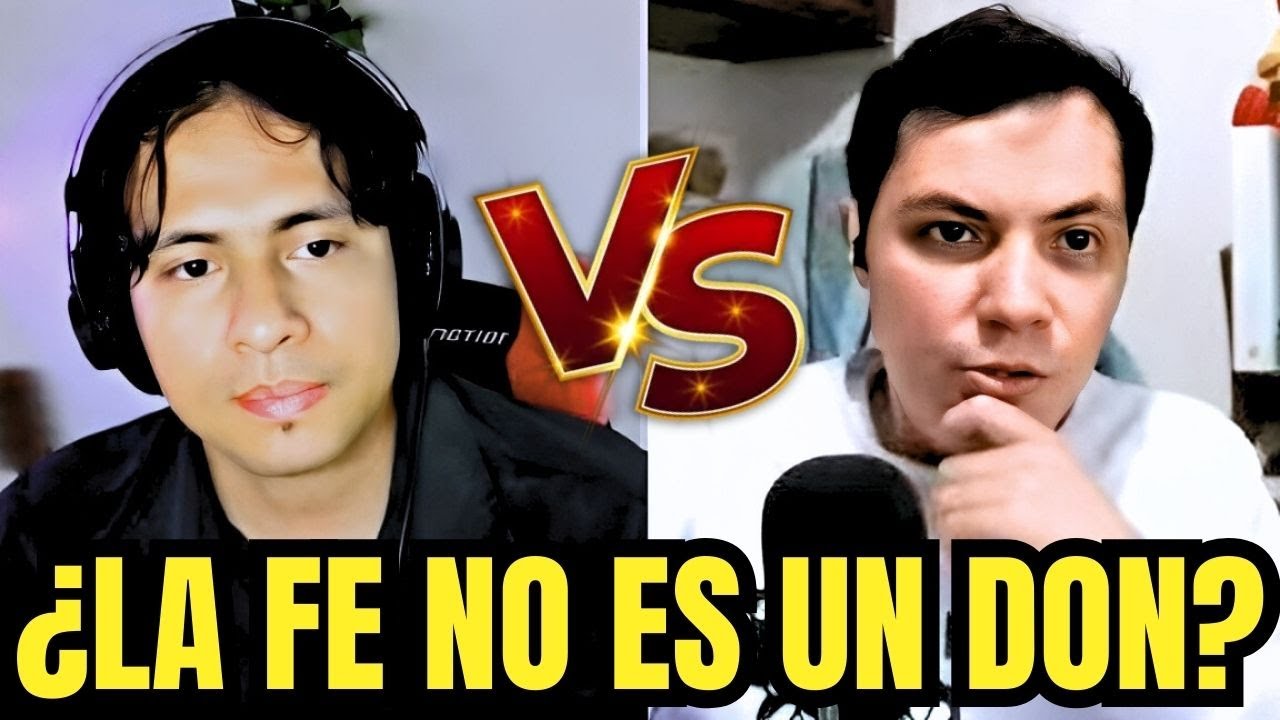 ¿LA FE NO ES UN DON DE DIOS? - DEBATE | CRISTIAN IZQUIERDO VS BRUNO SHERLOCK