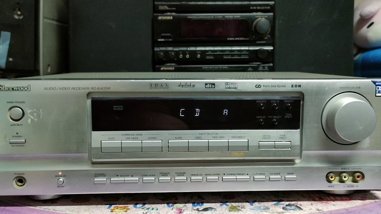 แอมป์ avr receiver 5.1 Sherwood RD-6405R design USA